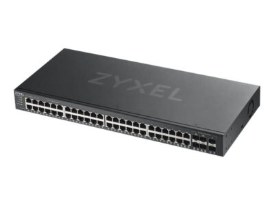 SWITCH ZYXEL GS1920-48V2 44P GIGABIT+4P DUAL GIGABIT+2P SFP GIGABIT, IPv6, RACK,WEB MANAGED FREE Nebula Basic - Img 3