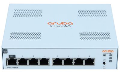 Main Image for Hpe Networking Instant On Switch Series 1830 Jl814A 8G Managed 8Xrj45 10/100/1000 Garanzia A Vita