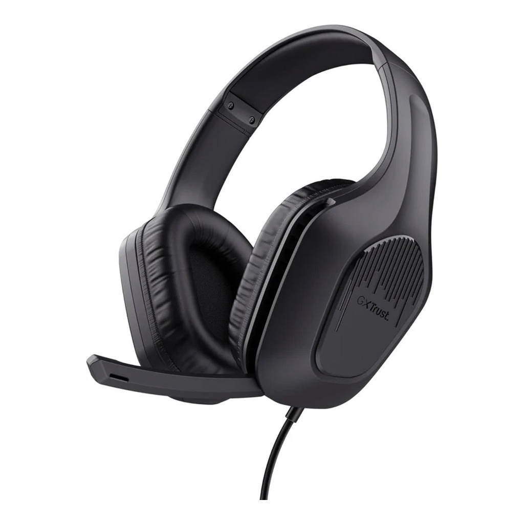 Main Image for GXT 418 Rayne Cuffie Gaming Leggere per PC Xbox PS4 PS5 Switch Mobile, Driver da 50 mm, Jack Audio 3.5 mm, Cavo 2m, Cuffie con Microfono Over-Ear, Nero