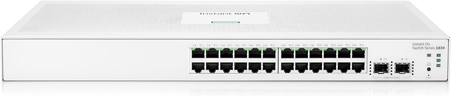  HPE Aruba Instant On 1830 Smart 24G 2SFP Switch  JL812A
