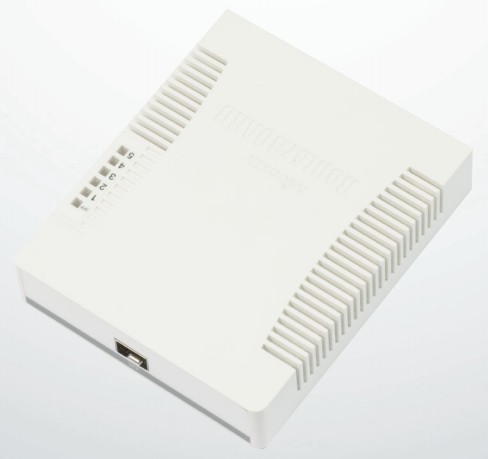 Mikrotik RB260GSP switch di rete Gestito Gigabit Ethernet (10/100/1000) Supporto Power over Ethernet (PoE) Bianco