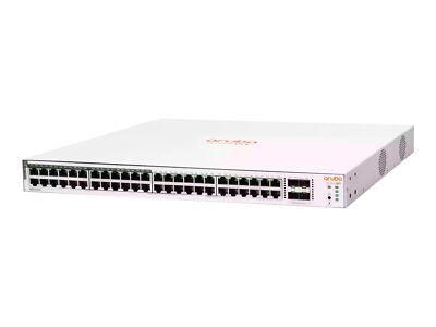 HPE Networking Instant On Switch Series 1830 JL815A 48G MANAGED POE+ (370W) 24X10/100/1000 + 24X 10/100/1000 POE + 4XSFP 1GBE