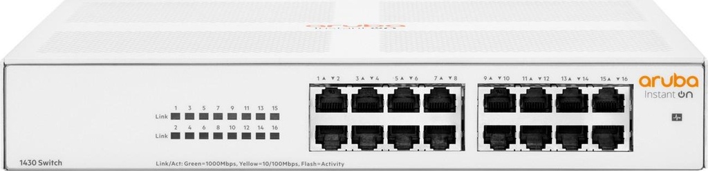 HPE Networking Instant On Switch Series 1430 R8R47A UNMANAGED 16 PORTE 10X100X1000