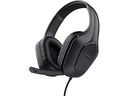 GXT 418 Rayne Cuffie Gaming Leggere per PC Xbox PS4 PS5 Switch Mobile, Driver da 50 mm, Jack Audio 3.5 mm, Cavo 2m, Cuffie con Microfono Over-Ear, Nero