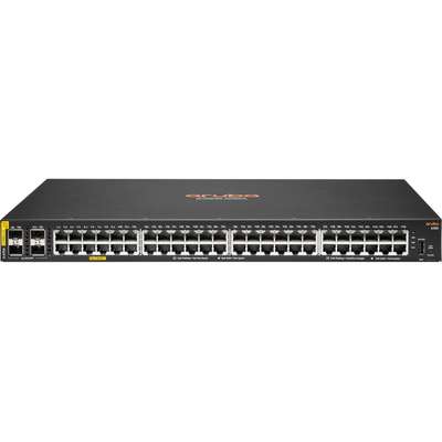 [COM-41492] SWITCH HPE JL675A ARUBA 6100 48 PORTE 10/100/1000 POE+ (370W) + 4X 1GB/10GB SFP+ GAR A VITA