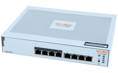 [COM-41499] HPE Networking Instant On Switch Series 1830 JL811A 8G MANAGED POE+ (65W) 4X10/100/1000 + 4X10/100/1000 POE+ GARANZIA A VITA