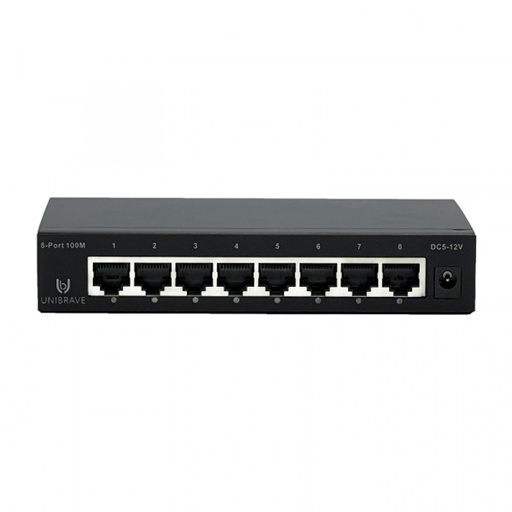 [COM-61044] SWITCH Gigabit Ethernet IP-COM G1008M -8 porte 10/100/1000 Mbps auto-negoziazione RJ-45