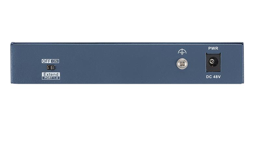 [COM-64023] SWITCH HIKVISION L2, Unmanaged, 4 10/100M RJ45 PoE ports, 2 10/100M RJ45 uplink ports, 802.3af/at/bt, port 1 support Hi-PoE 60w