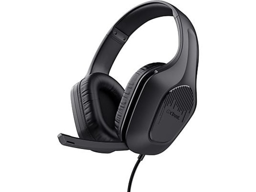 [VPM00821] GXT 418 Rayne Cuffie Gaming Leggere per PC Xbox PS4 PS5 Switch Mobile, Driver da 50 mm, Jack Audio 3.5 mm, Cavo 2m, Cuffie con Microfono Over-Ear, Nero